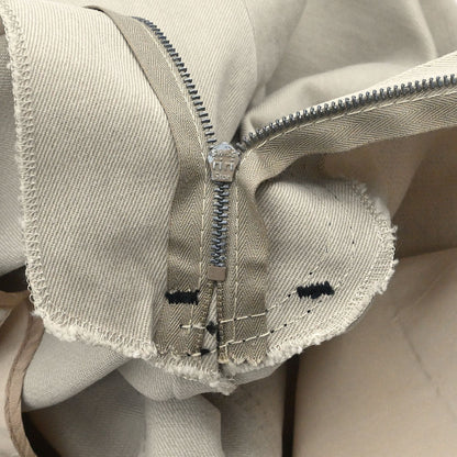 Chanel Long Denim Pants Beige #36