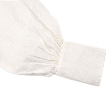 Chanel Blouse Shirt White #38