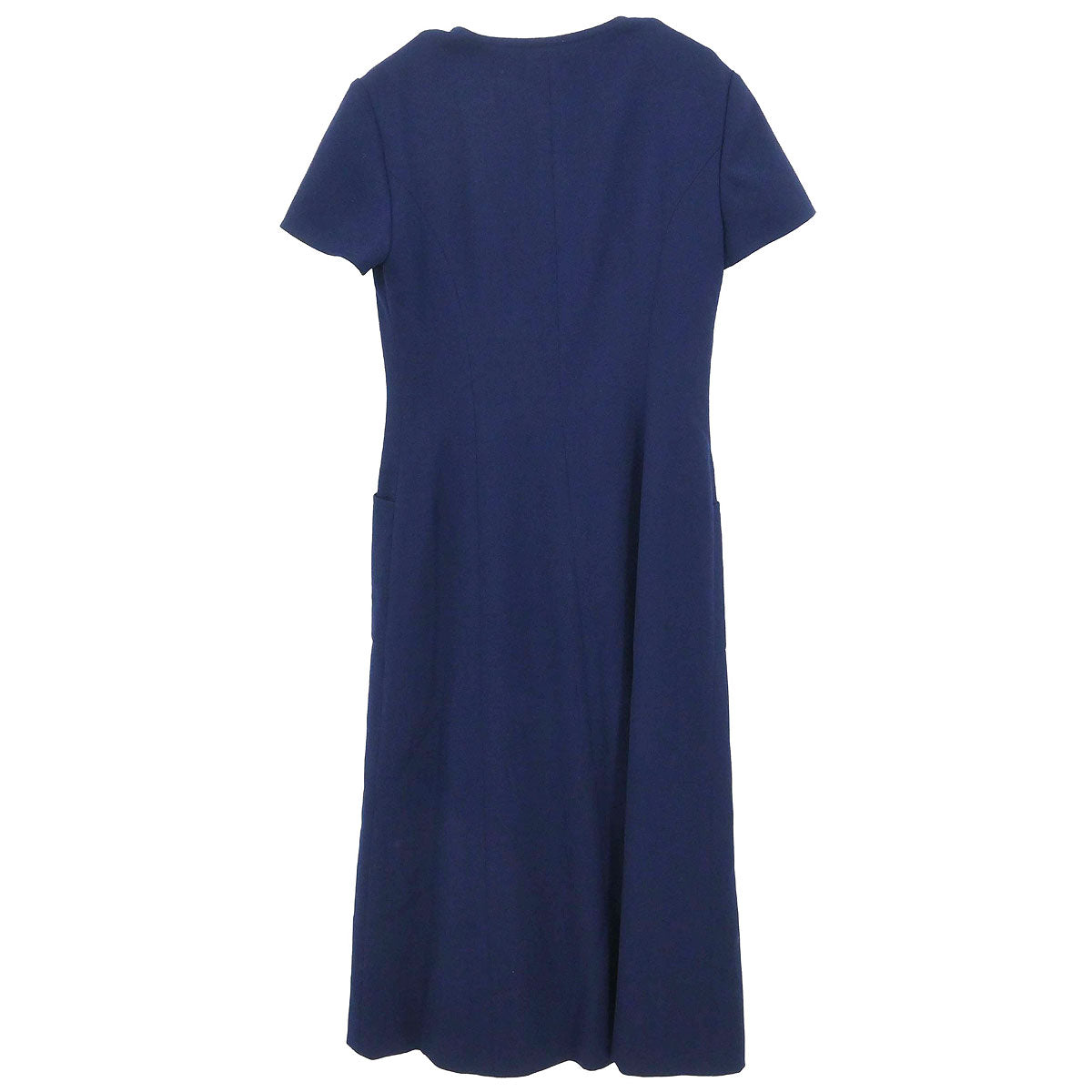 Chanel 1994 Short Sleeve Dress Navy #38