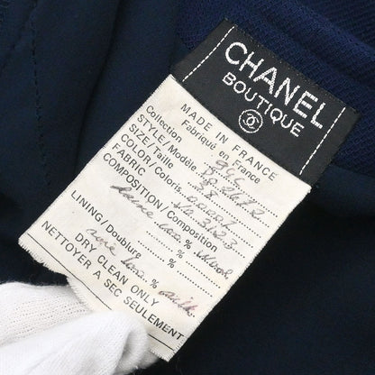 Chanel 1994 Short Sleeve Dress Navy #38