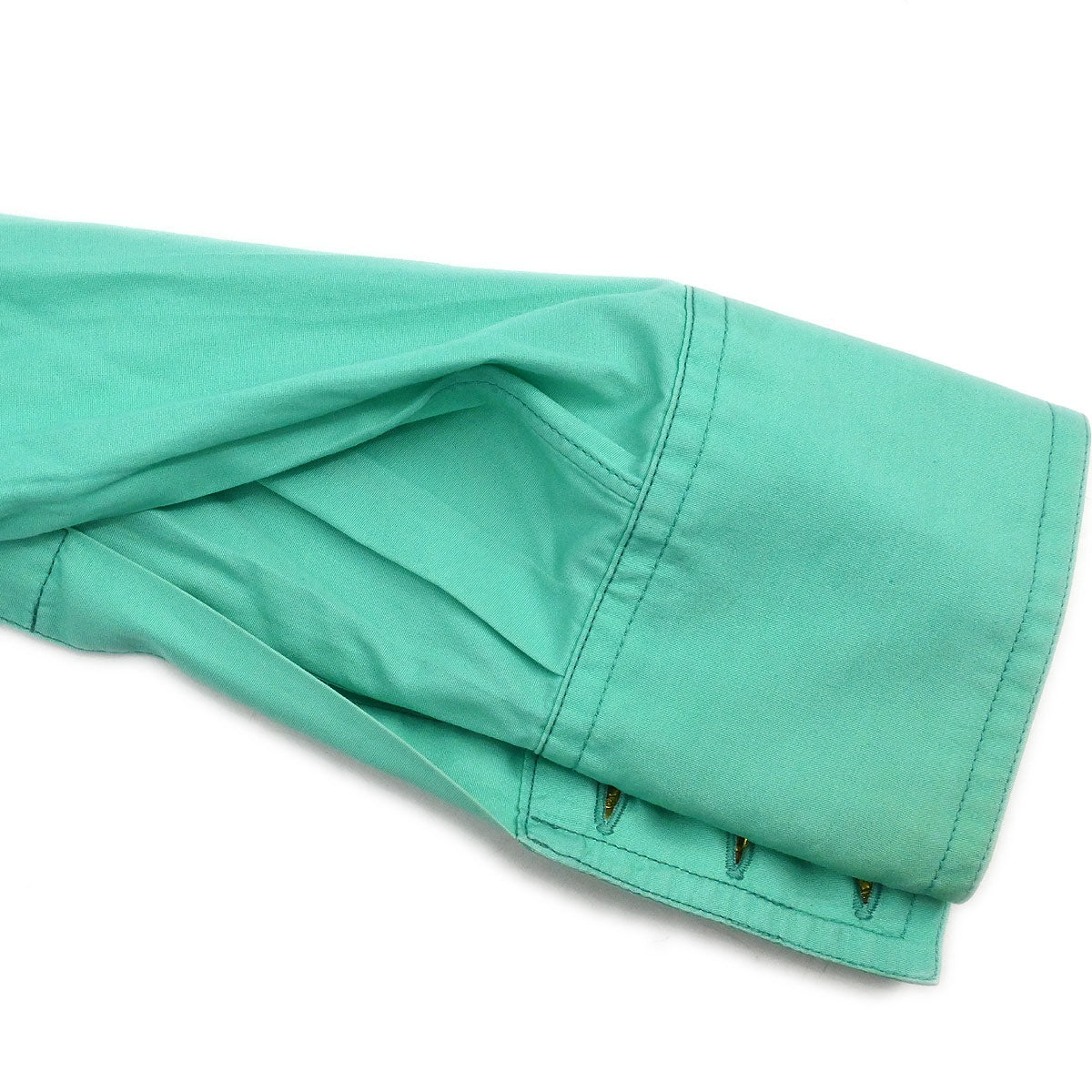 Chanel Blouse Shirt Green #44