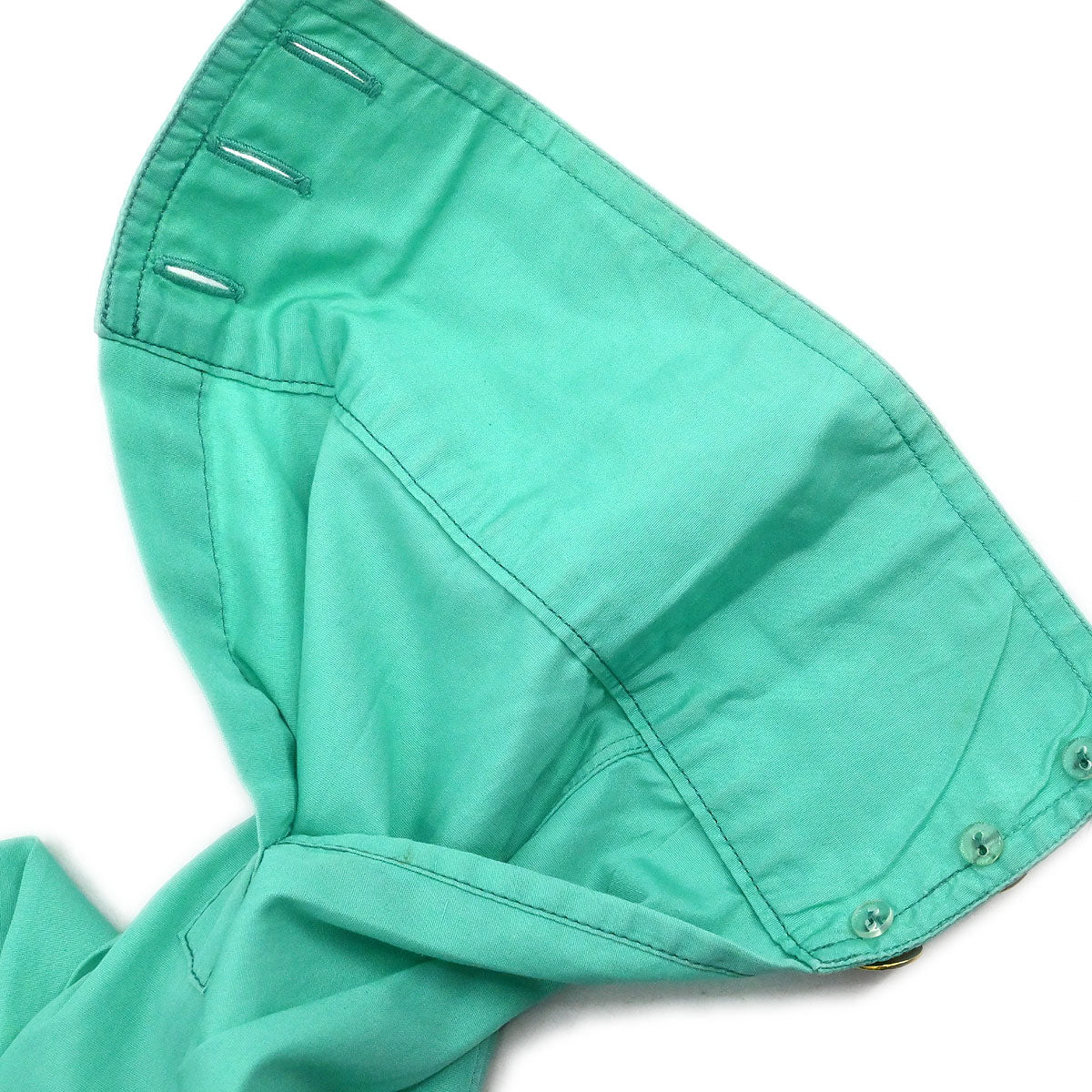 Chanel Blouse Shirt Green #44
