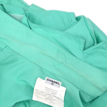 Chanel Blouse Shirt Green #44