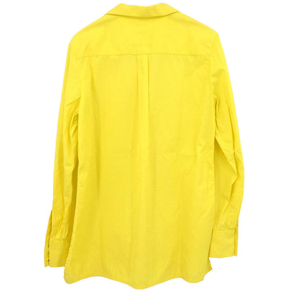 Chanel Blouse Shirt Yellow #36