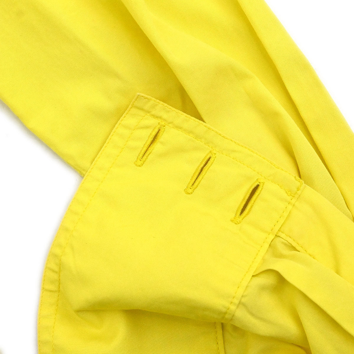 Chanel Blouse Shirt Yellow #36