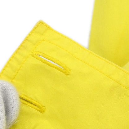 Chanel Blouse Shirt Yellow #36