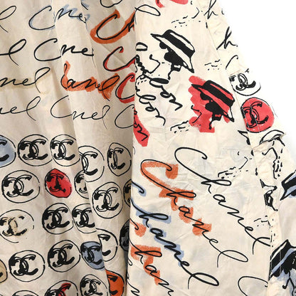 Chanel 2006 Mademoiselle Pattern Silk Jacket