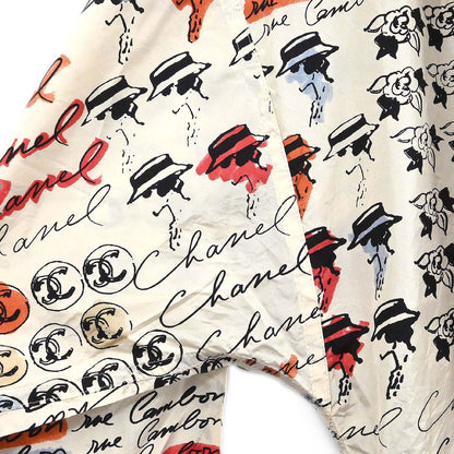 Chanel 2006 Mademoiselle Pattern Silk Jacket