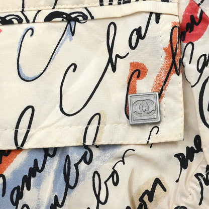 Chanel 2006 Mademoiselle Pattern Silk Jacket