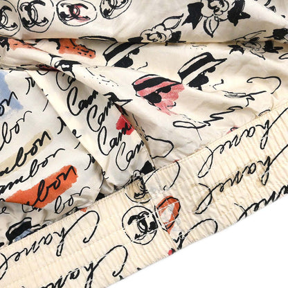 Chanel 2006 Mademoiselle Pattern Silk Jacket