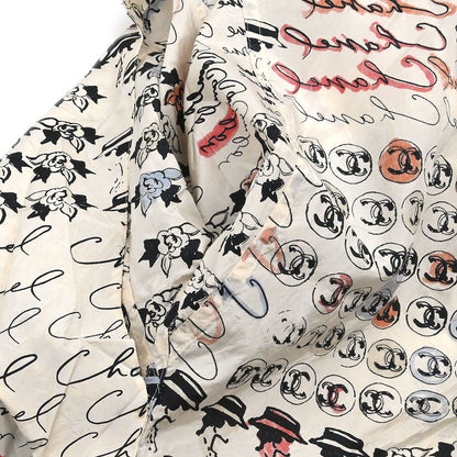 Chanel 2006 Mademoiselle Pattern Silk Jacket