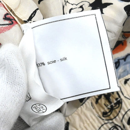 Chanel 2006 Mademoiselle Pattern Silk Jacket