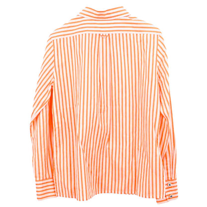 Chanel Blouse Shirt Orange
