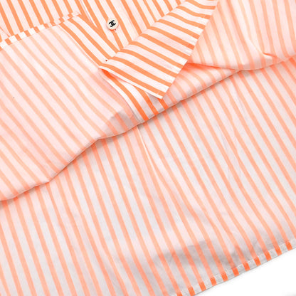 Chanel Blouse Shirt Orange