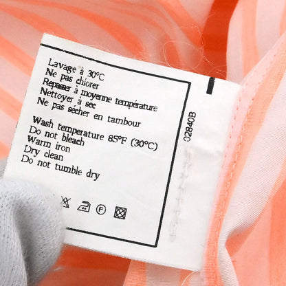Chanel Blouse Shirt Orange