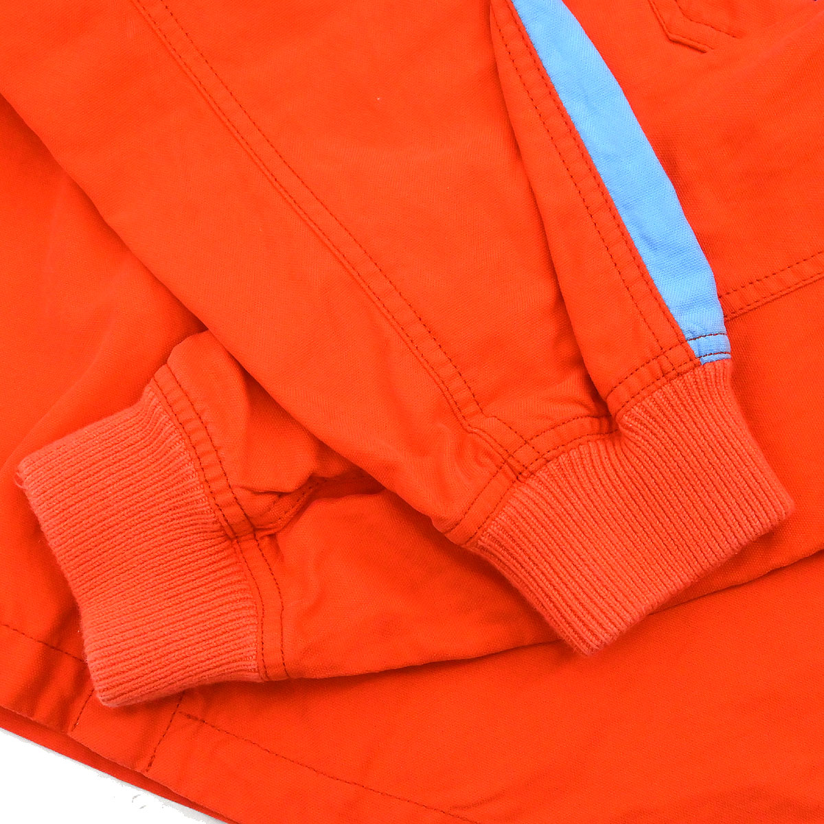 Chanel 2002 Sport Line Zip Up Jacket Orange #34