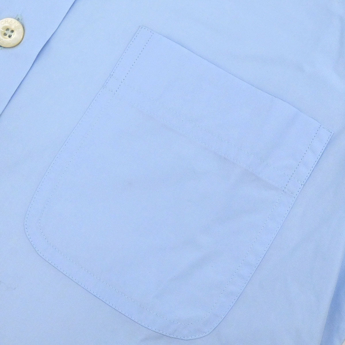 Chanel 1997 Blouse Shirt Blue #40