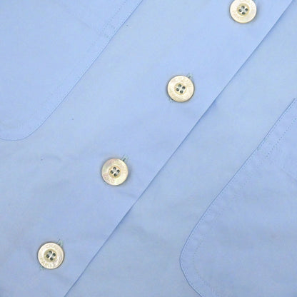 Chanel 1997 Blouse Shirt Blue #40