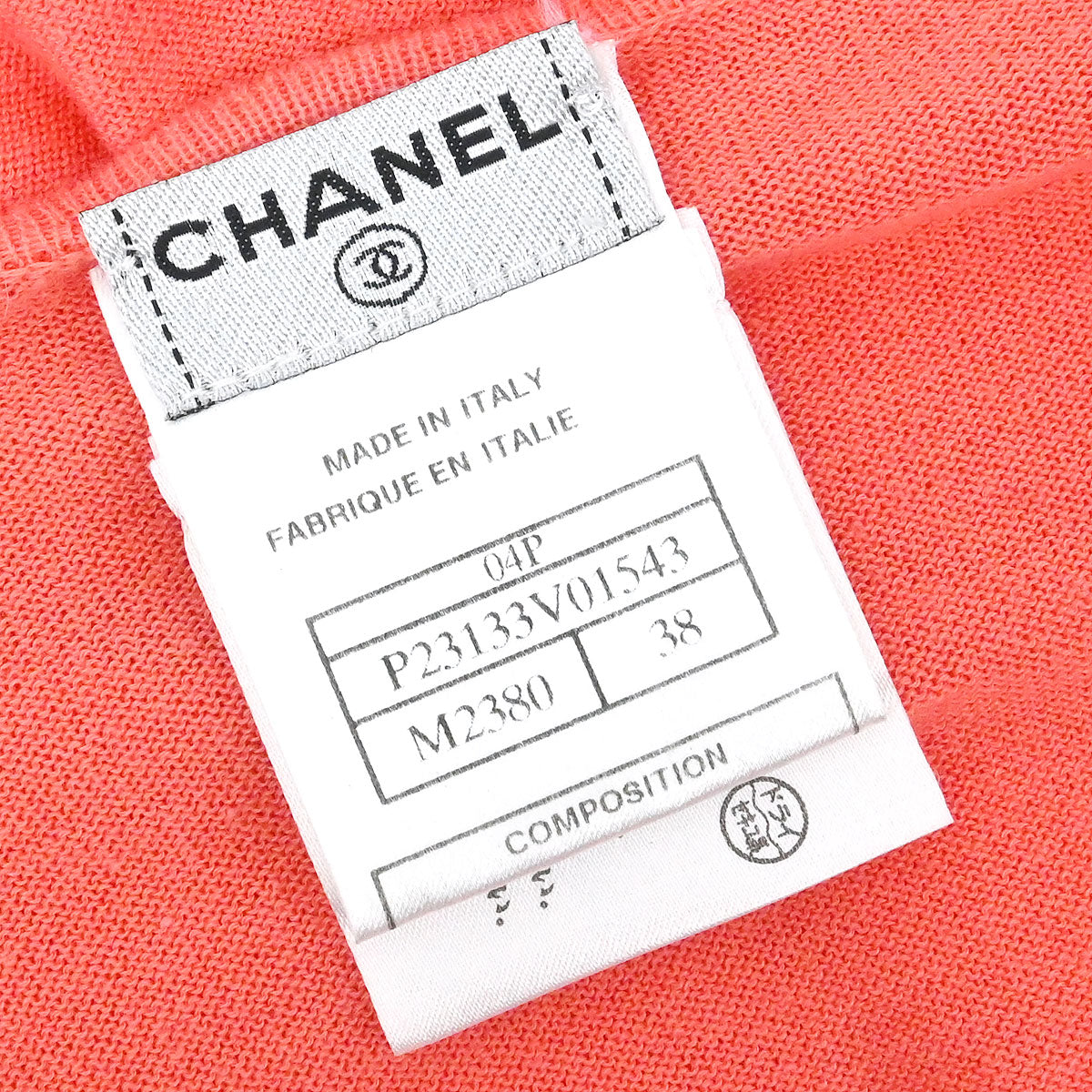 Chanel 2004 Short Sleeve Top Pink #38