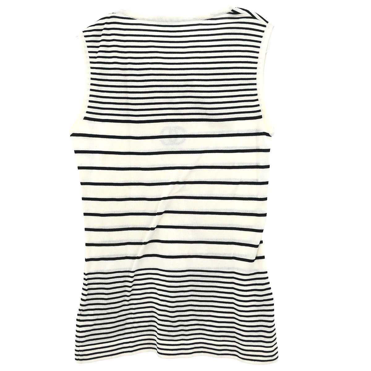 Chanel 1996 Sleeveless Tank Top White #36
