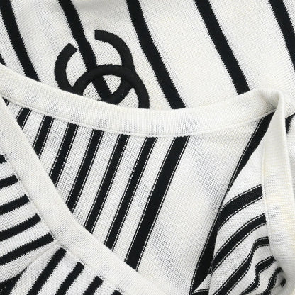 Chanel 1996 Sleeveless Tank Top White #36