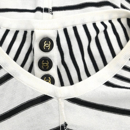 Chanel 1996 Sleeveless Tank Top White #36