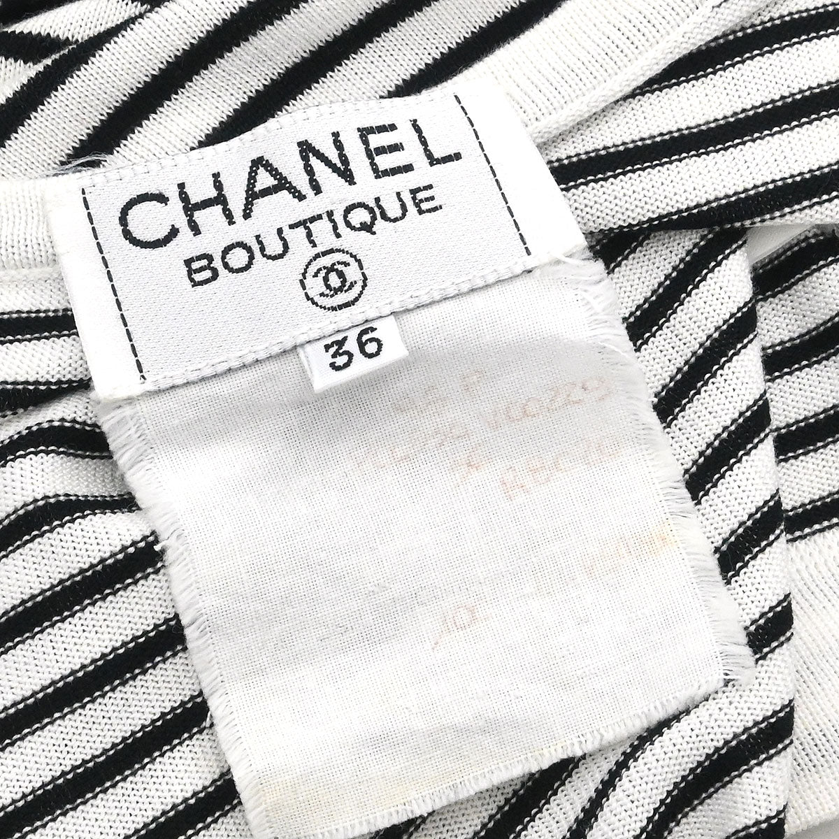 Chanel 1996 Sleeveless Tank Top White #36