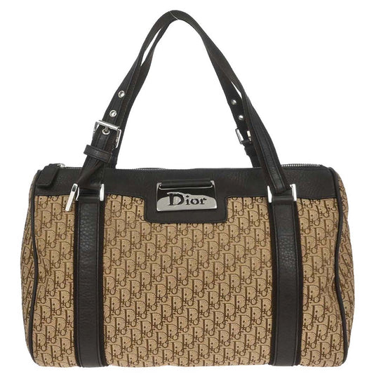 Christian Dior Beige Street Chic Duffle Handbag