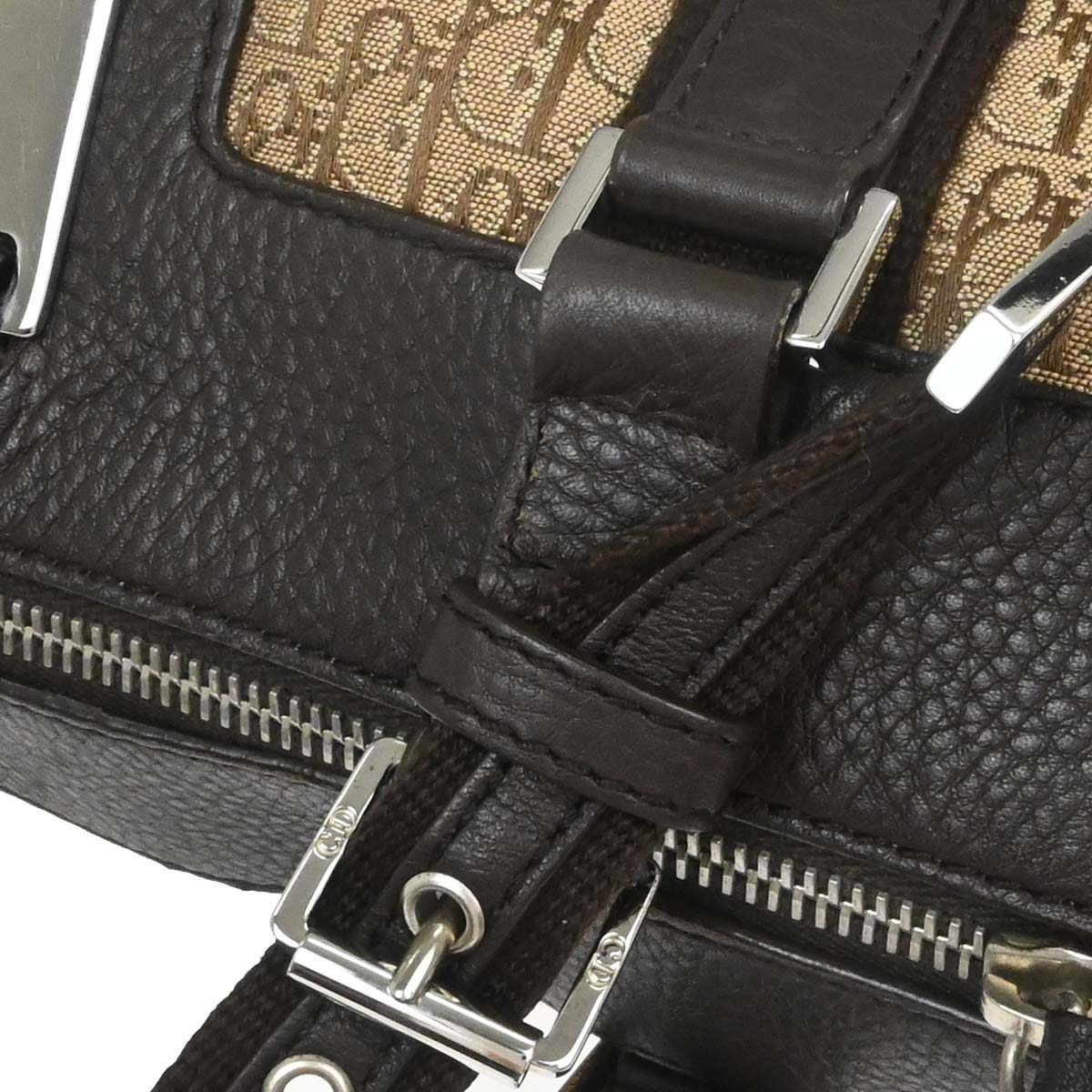 Christian Dior Beige Street Chic Duffle Handbag