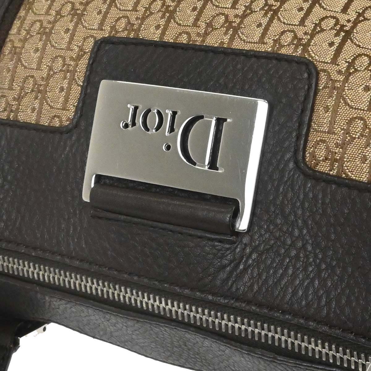 Christian Dior Beige Street Chic Duffle Handbag