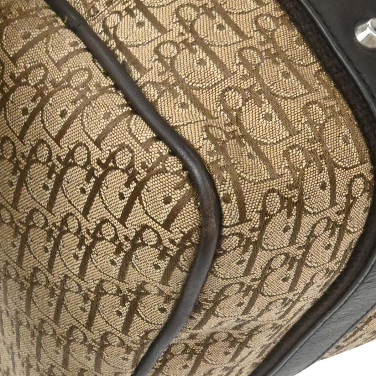 Christian Dior Beige Street Chic Duffle Handbag