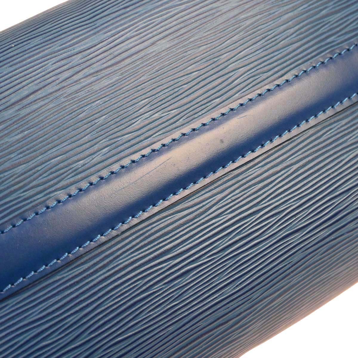 Louis Vuitton 1994 Blue Epi Speedy 25 Handbag M43015
