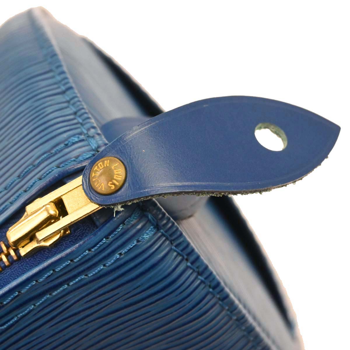 Louis Vuitton 1994 Blue Epi Speedy 25 Handbag M43015
