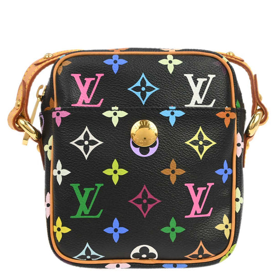 Louis Vuitton Black Monogram Multicolor Rift Shoulder Bag M40056