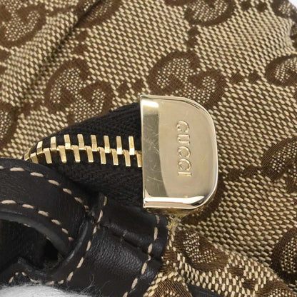 Gucci Beige Canvas GG Shoulder Bag