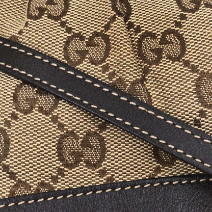 Gucci Beige Canvas GG Shoulder Bag