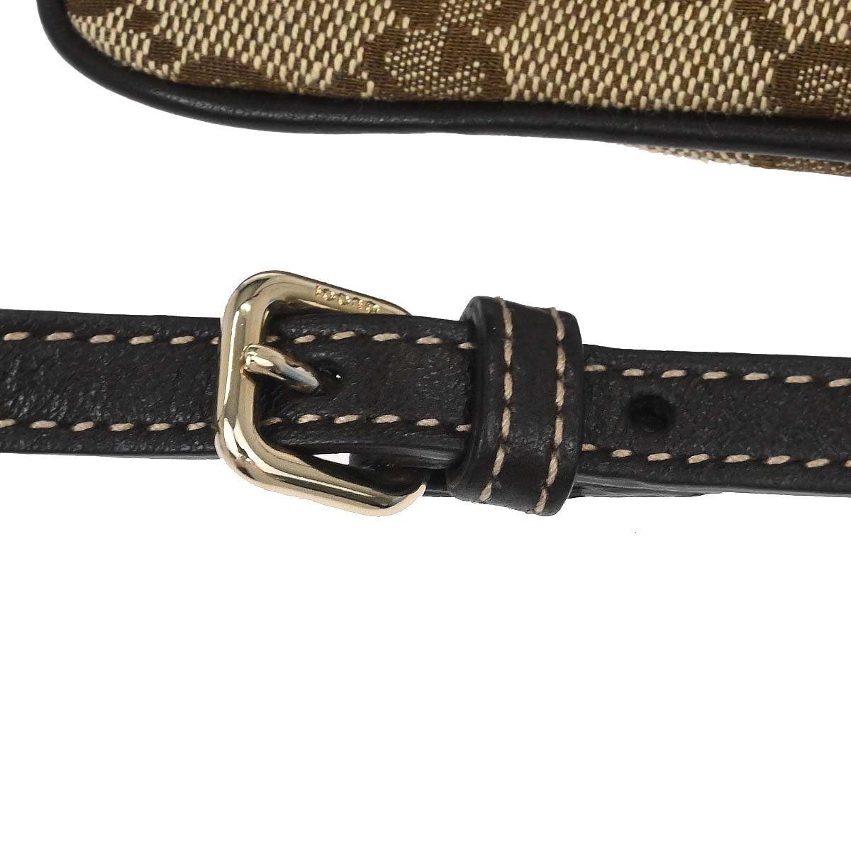 Gucci Beige Canvas GG Shoulder Bag