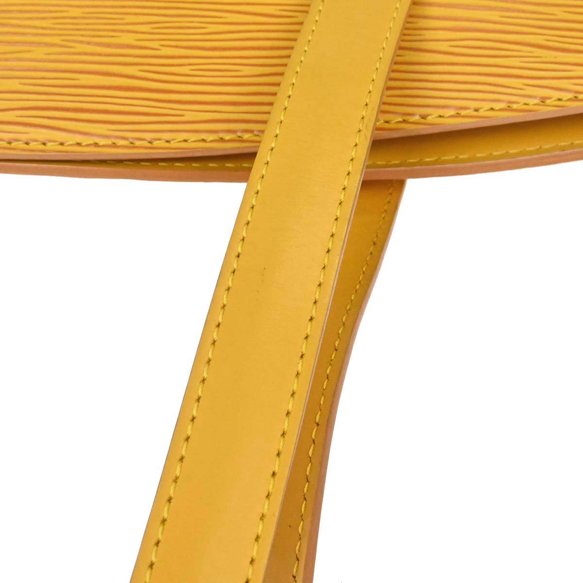 Louis Vuitton Yellow Epi Saint Jacques Poignee Tote Bag M52339