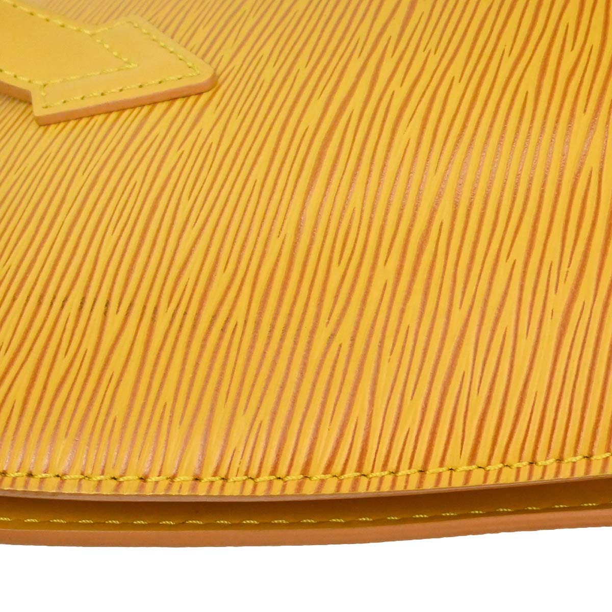 Louis Vuitton Yellow Epi Saint Jacques Poignee Tote Bag M52339