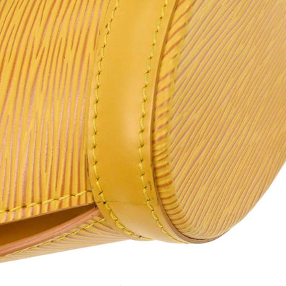 Louis Vuitton Yellow Epi Saint Jacques Poignee Tote Bag M52339