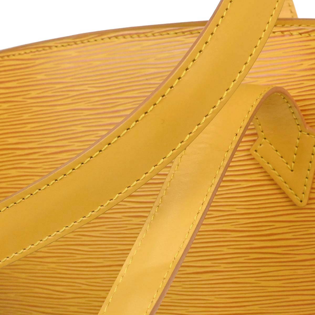 Louis Vuitton Yellow Epi Saint Jacques Poignee Tote Bag M52339