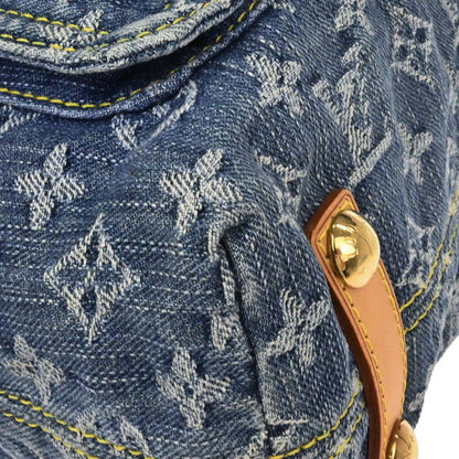 Louis Vuitton Monogram Denim Baggy GM Shoulder Bag M95048