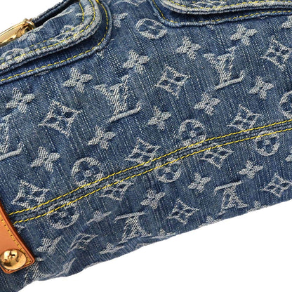 Louis Vuitton Monogram Denim Baggy GM Shoulder Bag M95048