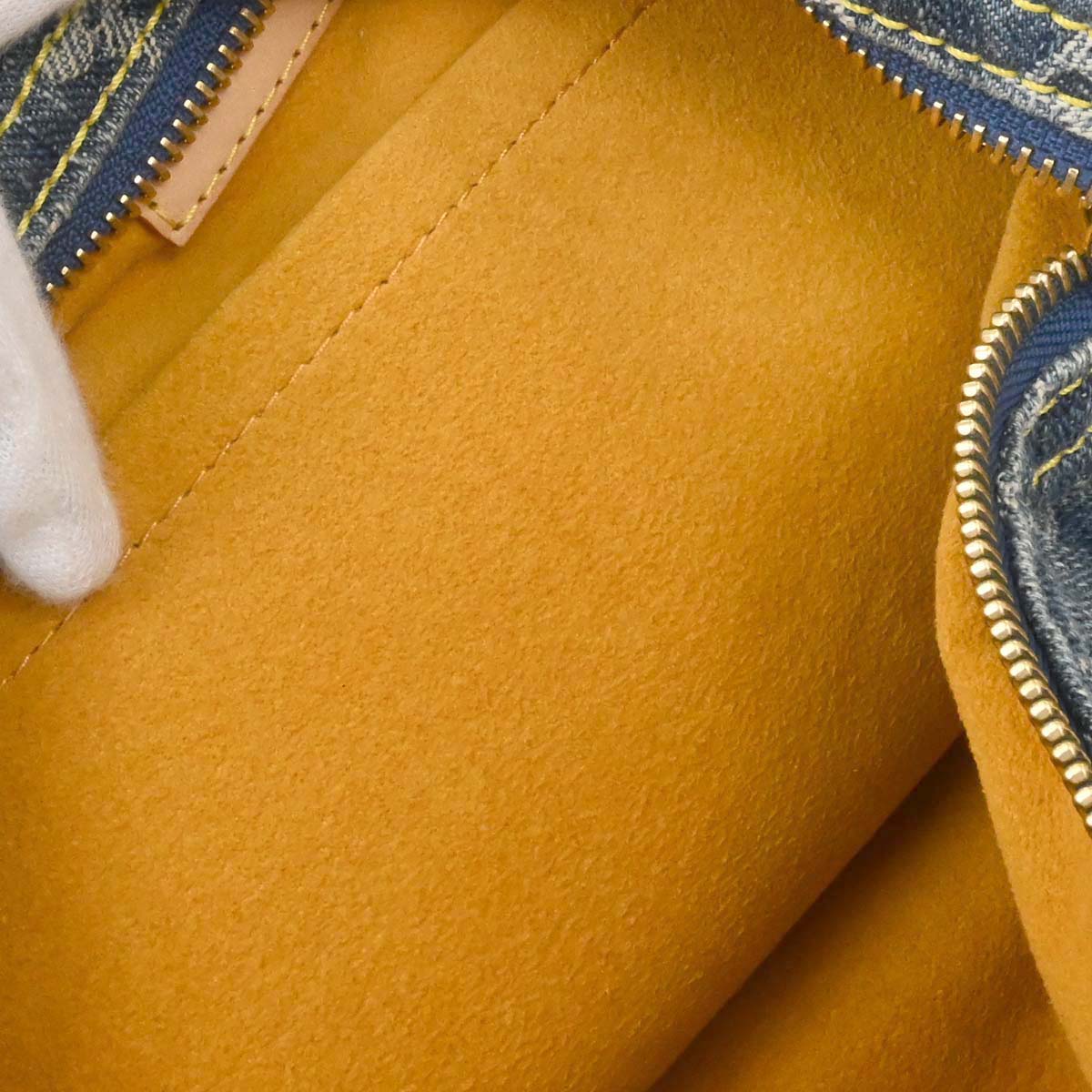 Louis Vuitton Monogram Denim Baggy GM Shoulder Bag M95048