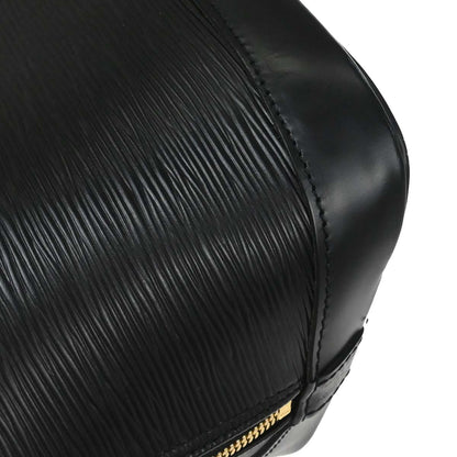 Louis Vuitton Black Epi Alma Handbag M52142