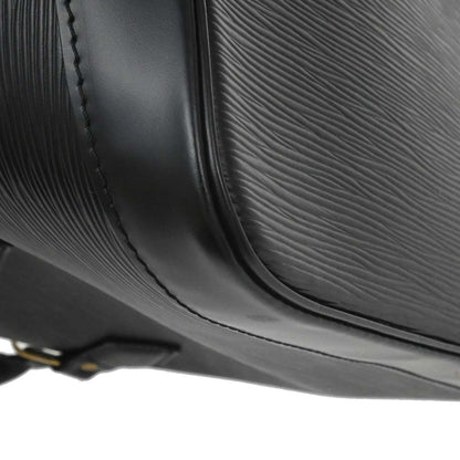 Louis Vuitton Black Epi Alma Handbag M52142