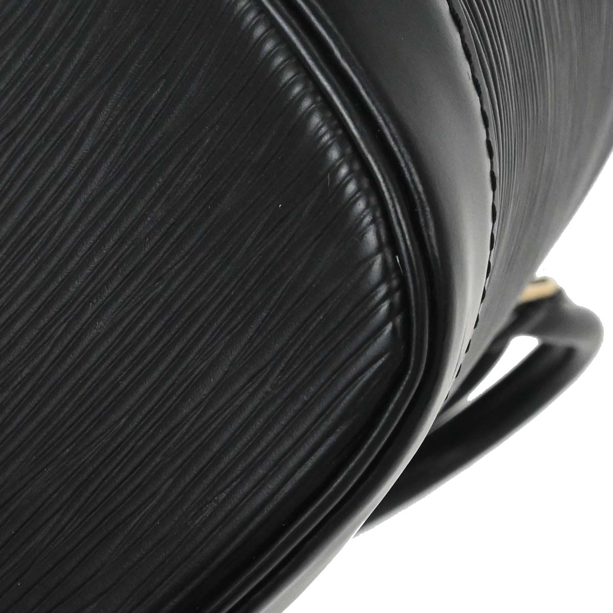 Louis Vuitton Black Epi Alma Handbag M52142