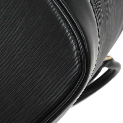 Louis Vuitton Black Epi Alma Handbag M52142