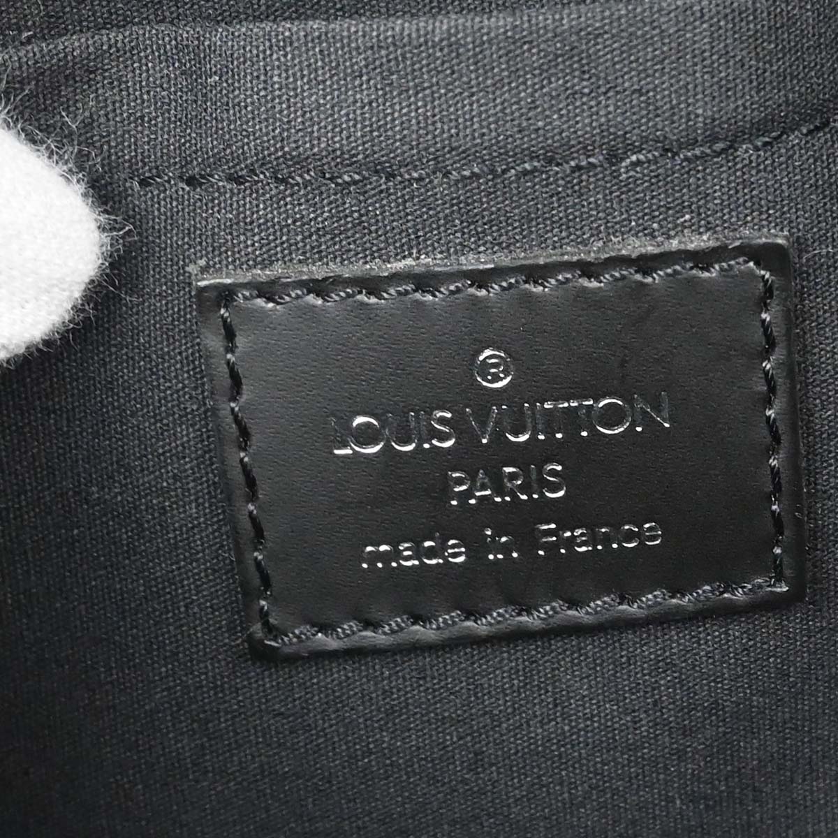Louis Vuitton Black Epi Pochette Segur Handbag M58882