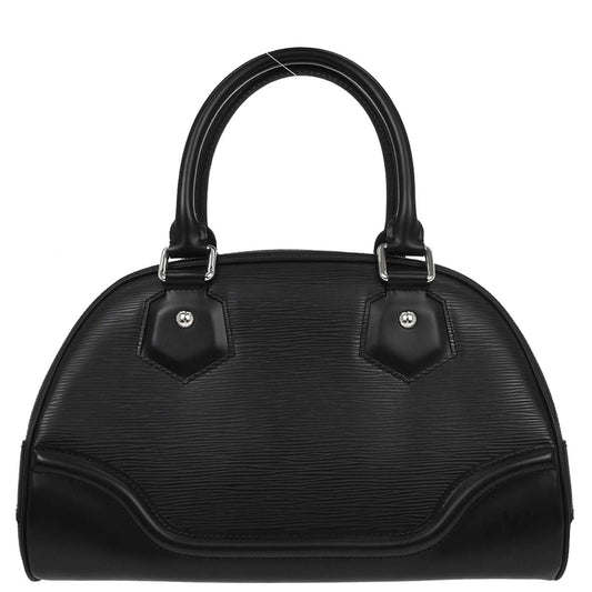 Louis Vuitton Black Epi Bowling Montaigne PM Handbag M59322